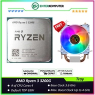 AMD Ryzen 3 3200G 3.6Ghz Up To 4.0Ghz Cache 4MB 65W AM4 [Tray] - 4 Core - NEW UNIT