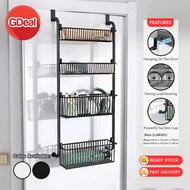 GDeal 4/6 Layer Rack Bathroom Hang Basket Multilayer Kitchen Cabinet Door Organizer Holder Rak Penyi