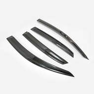 QYJ9 OEM Carbon Fiber Door Window Visor for Honda Civic FK8 TYPE-R Bodykit Accessory Sun Visor Wind 