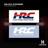 “HRC” CAR DECAL AUTOMOTIVE-CUT VINYL STICKER