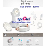 (No. 1 in Korea) Wide neck breast pump accessory set for Spectra Q, M1, M2, 9S, 9plus, 9+, S2, S2+, 