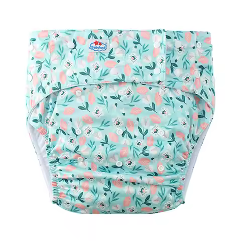 ABDL Adult Diaper Waterproof Reusable Adjustable Adult Cloth Diaper Pant for Special Need Man Woman