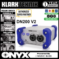 Klark Teknik DN200 V2 2-Channel Active DI Box w/ Added Options