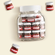 Nutella Friends Edition Spread ขวดแก้วใหญ่ มี 21 ขวดเล็ก ขนาดพกพา น้ำหนัก 630 กรัม