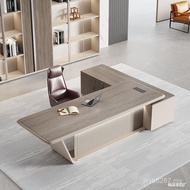 Office Furniture President Manager Modern Luxury Table Chair Board Table Light Large Workbench Simpl
