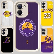 M-121 Lakers White Casing for VIVO Y18i Y28s Y27 Y03t V60 5G Y03 Y18 Y28 Y27s Y36 Y17S 2024