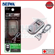 SEIWA WA91 Chrome Key Cover Metal Remote Case for Honda City Jazz StepWGN GM GN GK RP3 RP5