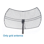 4G LTE Antenna 2×24dbi Mimo Antenna 1700-2700MHz Parabolic Grid Antenna Outdoor Antenna with Cable
