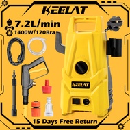 KEELAT Water Jet Cordless Mesin Cuci Kereta High Pressure Water Gun Floor Tiles Cleaner Tools Car Wa