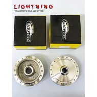 YAMAKOTO rear Hub CT100 Front hub Bajaj CT100 hub set