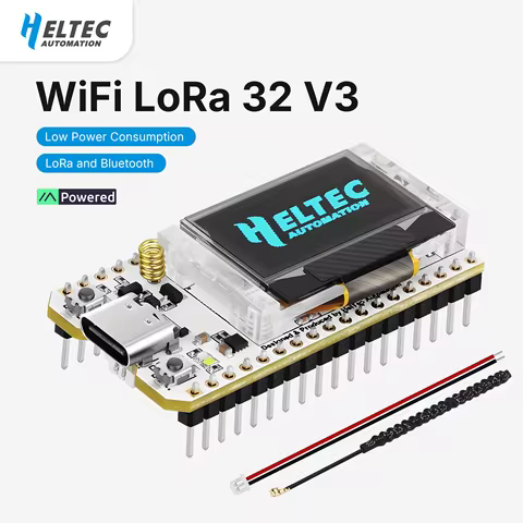 Heltec WiFi LoRa 32(V3) Dev-board with SX1262 and ESP32-S3FN8 Chip OLED, Meshtastic Mesh Network Pax