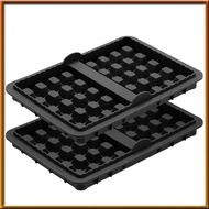 [chasoedivine.] For  AF400 AF451 SL400 AF500 and Other Air Fryers Compatible 2Pcs Silicone Waffle Mo