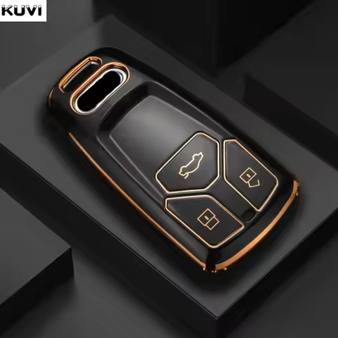 For Audi A4 B9 A5 A6 8S 8W Q5 Q7 4M S4 S5 S7 TT TTS TFSI RS Fashion TPU Car Remote Key Case Cover Sh