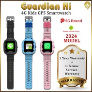 Guardian Hi 4G Kids GPS Smart Watch Singapore Brand - WhatsApp Model + Custom App Store (2024 Defender Series)