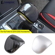 YOUNGSTAR Car Interior Shift Knob Protection Cover for Kia Forte K3 2019 2020 Accessories E4O5