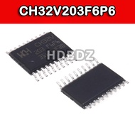 2~5PCS CH32V203F6P6 TSSOP20 32bit RISC-V Industrial Grade Enhanced Microcontroller IC SMD MCU