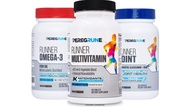 Runner Vitamin, Joint Support, & Omega-3 Bundle (1 Month Supply): Engineered Running Supplement | An