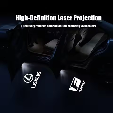 LED Car Door logo Projector Lamps Welcome Light For Lexus F SPORT IS250 IS200 CT200h GS300 LS430 RX4
