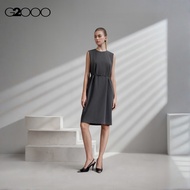 G2000 Sleeveless Tuck Detail Shift Dress