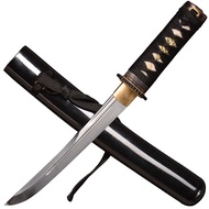 SV Hand Forged Mini Samurai Sword Katana Tanto Japanese Small Samurai Short Sword Full Tang Sharp 16