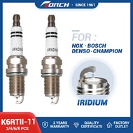 2-8PCS Candles Replace for BKR6EIX-11 DENSO K20RZ-U11 K20PR-TP11 NISSAN BY481-BKR6E Double Iridium S