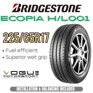 [INSTALLATION PROVIDED] 225/65 R17 BRIDGESTONE ECOPIA H/L001 for Honda CRV, Nissan XTrail, Mazda CX5, Suzuki GrandVitara