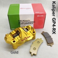 GP4 RX CNC GOLD Disc Brake Caliper Promo GP4RX Original