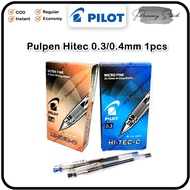 Pilot Hi Tech Pen 0.3 mm Black biru 0.4 Hi-tech Ballpoint Pen 0.3mm Hi-Tec-C Micro Ultra Fine 0.4mm 