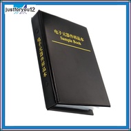[JTFY] 0402 for SMD Resistor Kit 1% Resistor Assortment Boxed Book Assorted Folders
