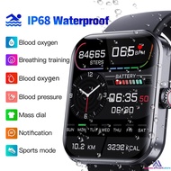 F57l Blood Glucose Watch Heart Rate Blood Pressure Blood Oxygen Temperature Detection Health Sports Waterproof Smart Watch efficient.store my