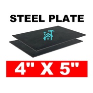 MS STEEL PLATE BASE PLATE THICK 4 X 5 INCHES (SOLD PER PIECE)