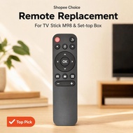 QRL M98 Stok Sedia Ada Pengganti Alat Kawalan Jauh untuk TV Stick M98 Kotak Set Atas Rangkaian