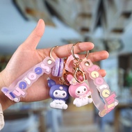 Kekuromi Keychain nomi Cute Things Kuromi Soft Rubber Keychain Raw Pendant 25.10.20