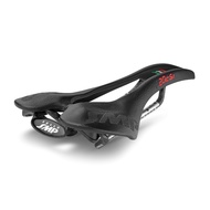Selle SMP F20C s.i. leather saddle, black with Carbon Rails