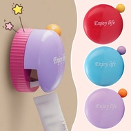 New Cute Dopamine Wall Mounted Suction Cup Hanging Rack Household Bathroom No Drill Traceless Clip H