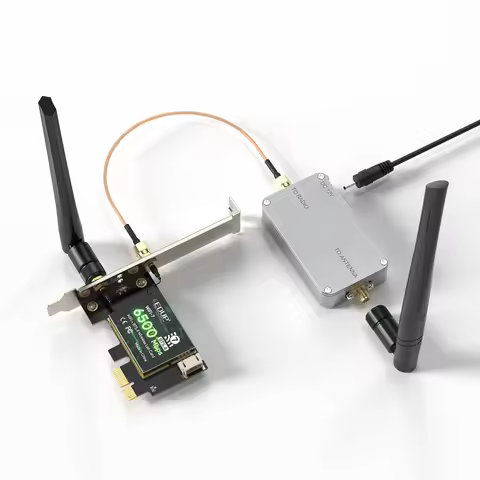 EDUP AB065-AB070 6W/7W/8W Signal Boosters for Home 12V Dual Band WiFi Extender 40dBm High Power Comp