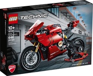 LEGO Technic Ducati Panigale V4 R Motorcycle 42107 Building Set - Collectible Superbike Display Mode