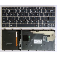 US/RU Laptop Keyboard for HP EliteBook 730 G5 735 G5 830 G5 836 G5 735 G6 830 G6 HSN-I12C -I30C