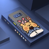 Samsung galaxy Note 8 Note 9 Case Winnie the Pooh Hard Casing Side Full Back Cover Shockproof Protection Cases
