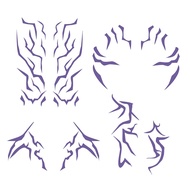 KPop Rumi Kang Cosplay Prop Tattoo Sticker Rumi Tattoo Sticker Demonizing Sticker for Hallowmas Part