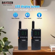 Daytech Mini  Intercom System Walkie Talkie Digital For Elderly/Kids 1.5 Miles Range 16 Channel WT40