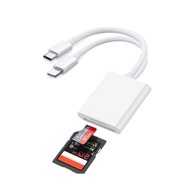 Card Reader Adapter SD TF Type C Lightning OTG iPhone iPad 2 in 1