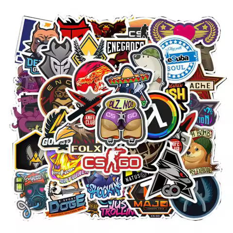 10/30/50pcs Classic Shooting Game Counter-strike Graffiti Stickers Passionate Battle Waterproof Skat
