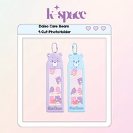 Daiso Care Bears 4 Cut Photo Holder