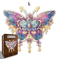 139 Pieces Wooden Irregular Alien Shaped Intelligence Puzzle/Adult High Difficulty Irregular Alien S