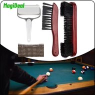 Professional Billiards Pool Table Brush Rail Brush Set Billiard Table Brushes with Felt Sticky Rolle