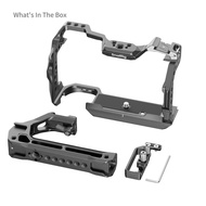 เครื่องหมาย R6 SmallRig II ชุดสำหรับแคนนอนโครงใส่กล้อง EOS R6 Mark II พร้อมแผ่นมือจับด้านบนตัวหนีบสา