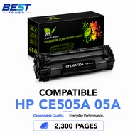 BEST TONER HP CE505A 05A Compatible Black Toner Cartridge For HP LaserJet P2035 P2035n P2055 P2055d 