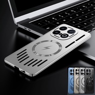 Heat Dissipation Hard PC Phone Case for VIVO IQOO 13 IQOO13 5G Magnetic Case Wireless Charging Back 