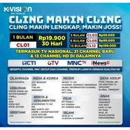 Kvision Receiver Cling MVP Gibol Package 1 Month, 2 Months, 3 Months, 4 Months and 6 Months
